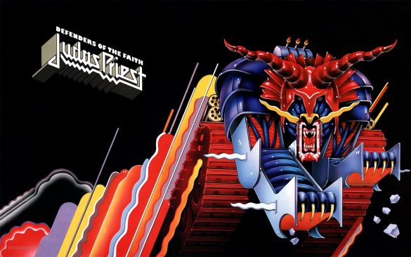 Judas Priest, Defenders of the Faith, 1984, album cover