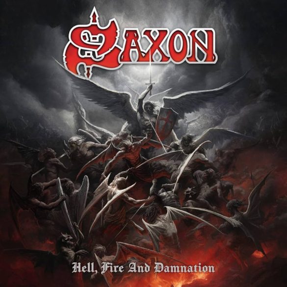 Saxon, Hell, Fire And Damnation, album cover, 2024